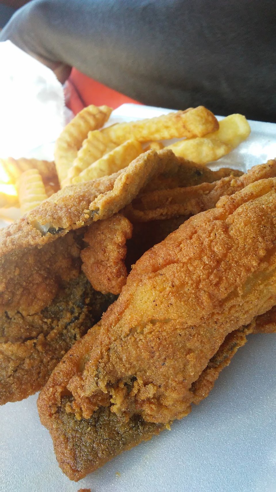 Fried Flounder Filets